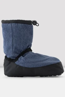 Adult Denim Multi-Function Warm Up Booties