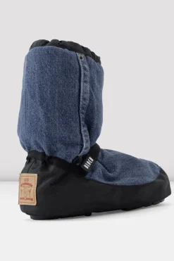 Adult Denim Multi-Function Warm Up Booties