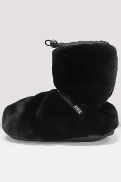 Adult Faux Fur Warm Up Booties