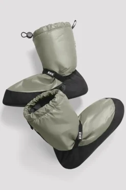 Adult Metallic Warm Up Booties