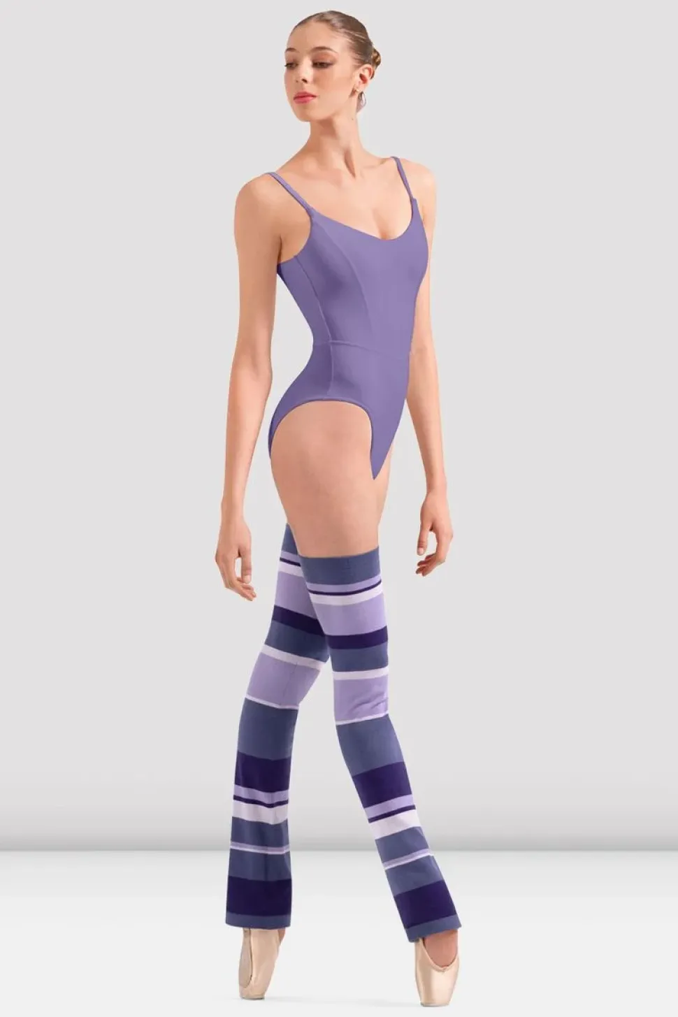 Adult Striped Leg Warmers