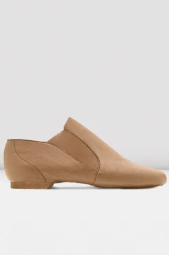 Childrens Dance Now Split Sole Leather Jazz Booties