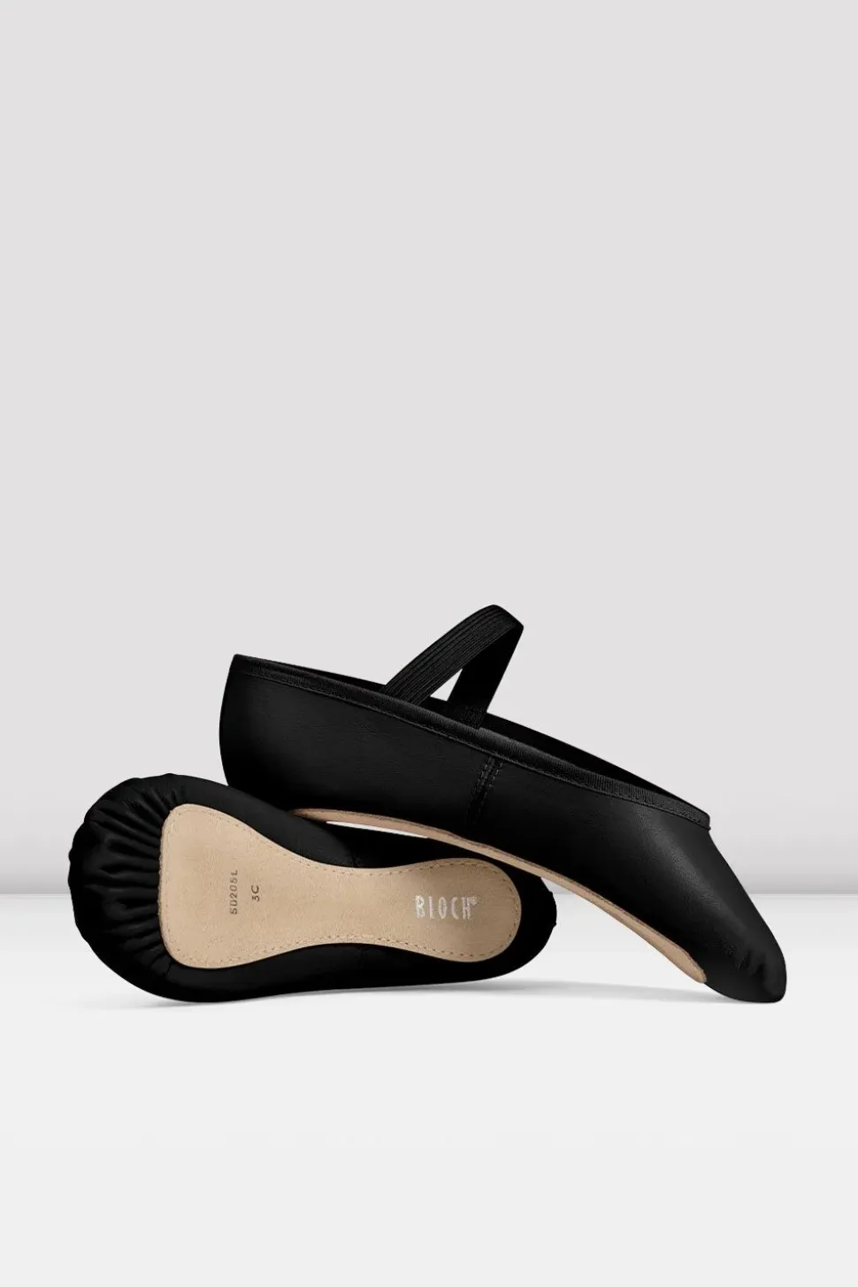 Childrens Dansoft Leather Ballet Shoes
