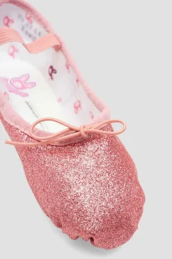 Childrens Glitterdust Ballet Shoes