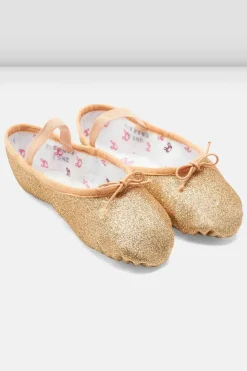 Childrens Glitterdust Ballet Shoes