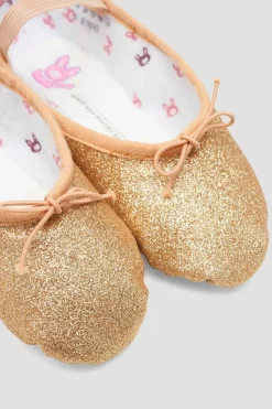 Childrens Glitterdust Ballet Shoes