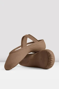 Childrens Performa Stretch Canvas Ballet Shoes