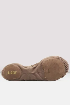 Childrens Performa Stretch Canvas Ballet Shoes
