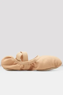Childrens Performa Stretch Canvas Ballet Shoes