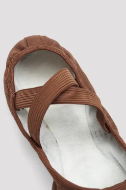 Childrens Performa Stretch Canvas Ballet Shoes