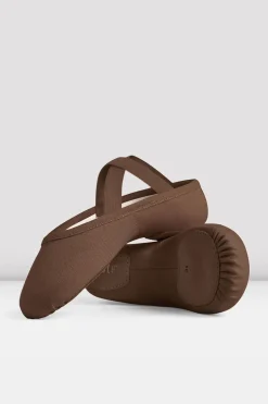 Childrens Performa Stretch Canvas Ballet Shoes