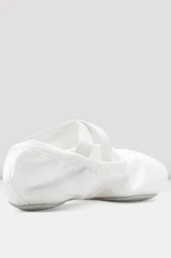 Childrens Performa Stretch Canvas Ballet Shoes