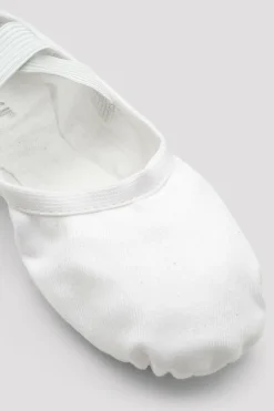 Childrens Performa Stretch Canvas Ballet Shoes