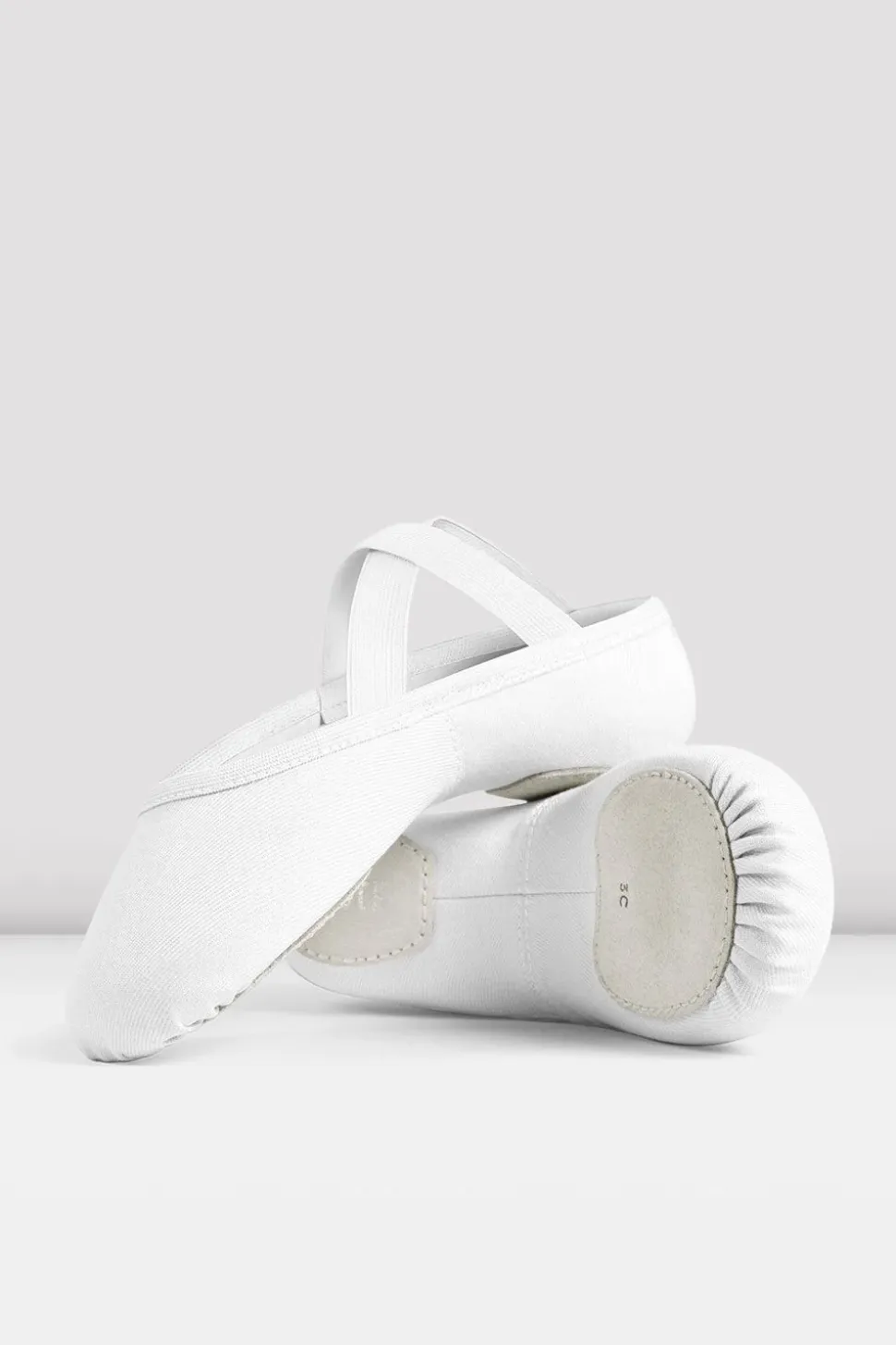 Childrens Performa Stretch Canvas Ballet Shoes