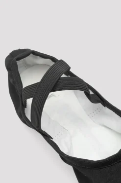 Childrens Performa Stretch Canvas Ballet Shoes