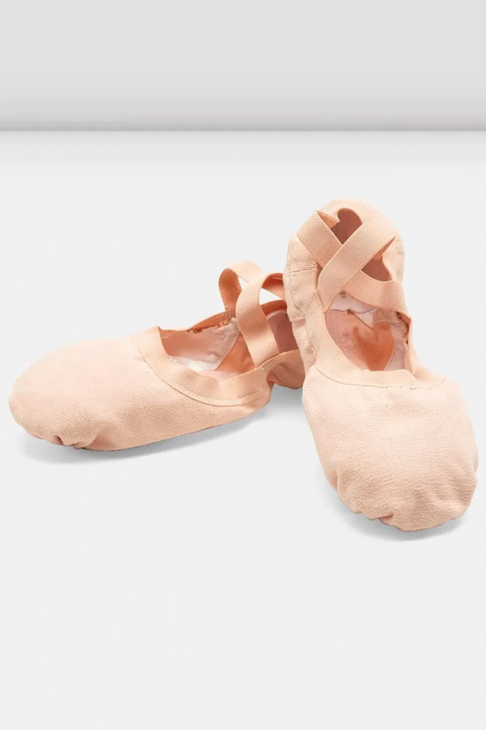 Childrens Pro-Elastic Canvas Ballet Shoes