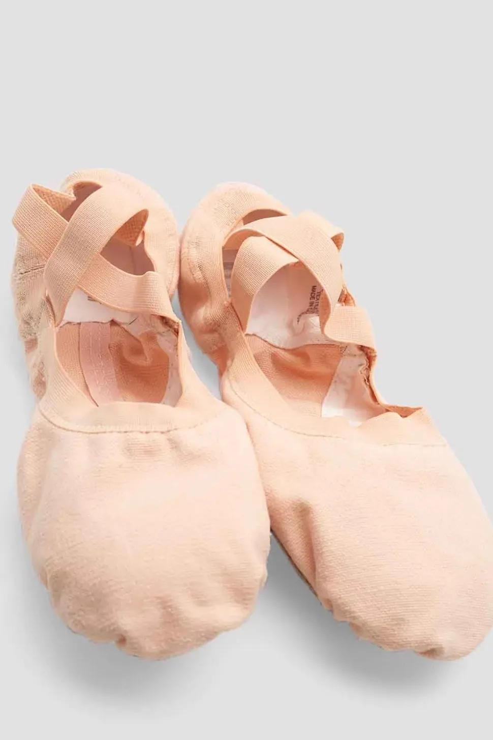 Childrens Pro-Elastic Canvas Ballet Shoes