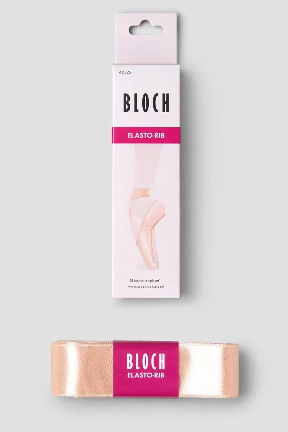 Elastorib Pointe Shoe Ribbon