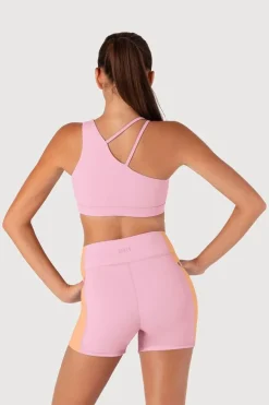 Girls Arch Contrast Rib Short