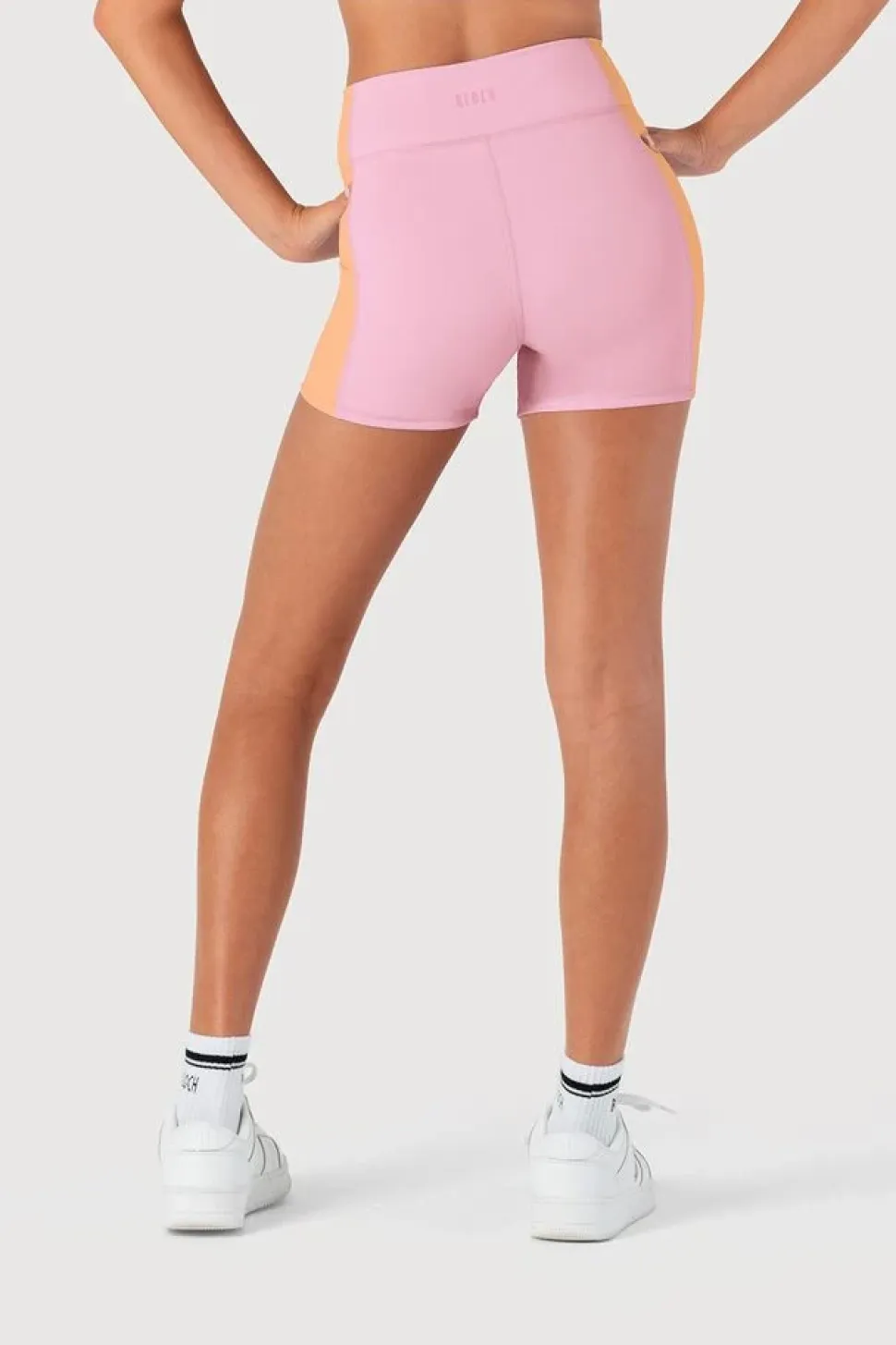Girls Arch Contrast Rib Short