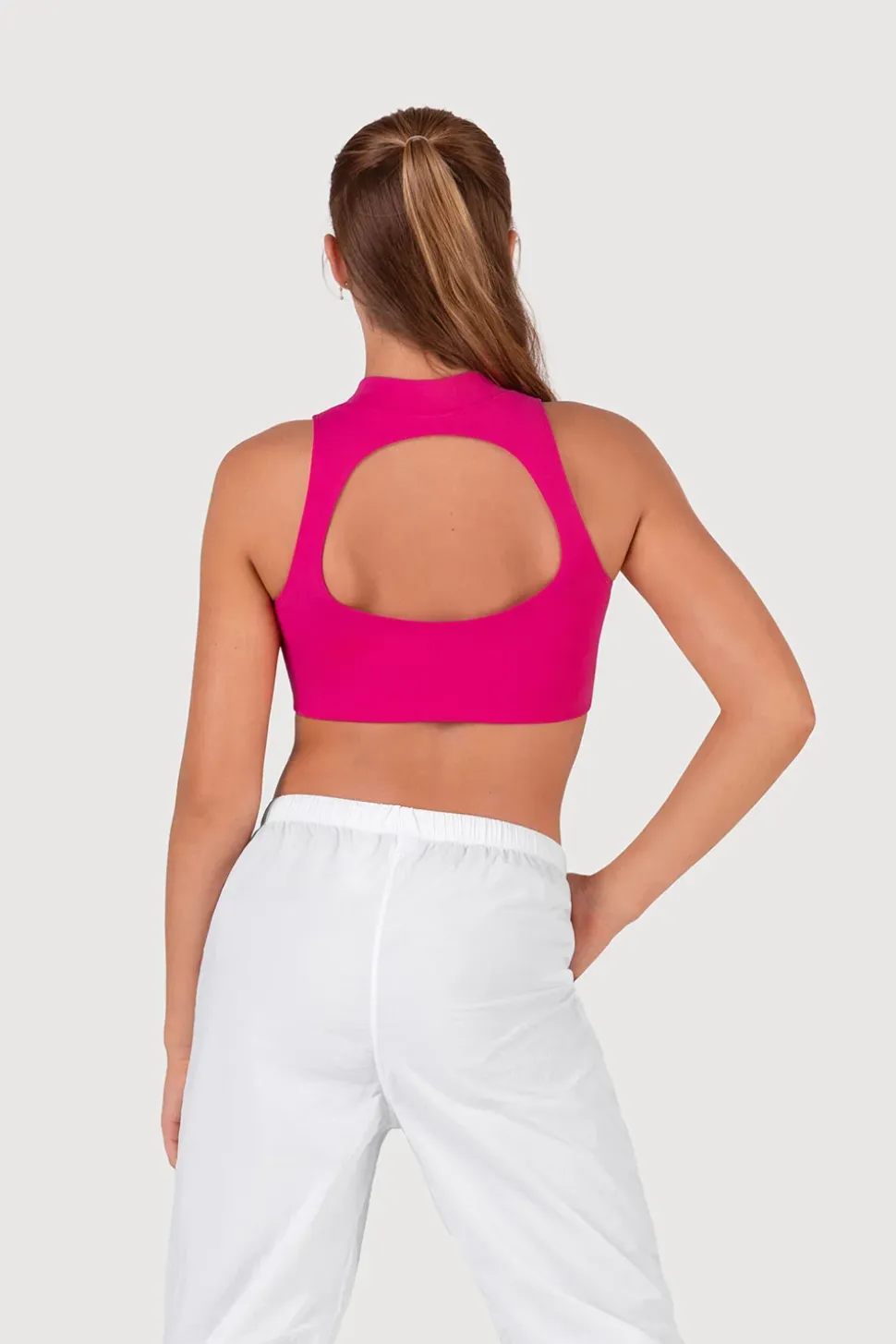 Girls Avant Cut Out Crop Top