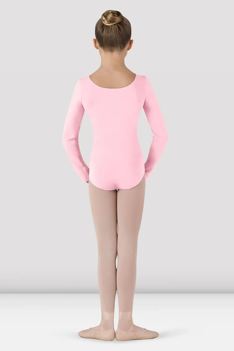 Girls Basic Long Sleeve Leotard