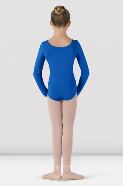 Girls Basic Long Sleeve Leotard