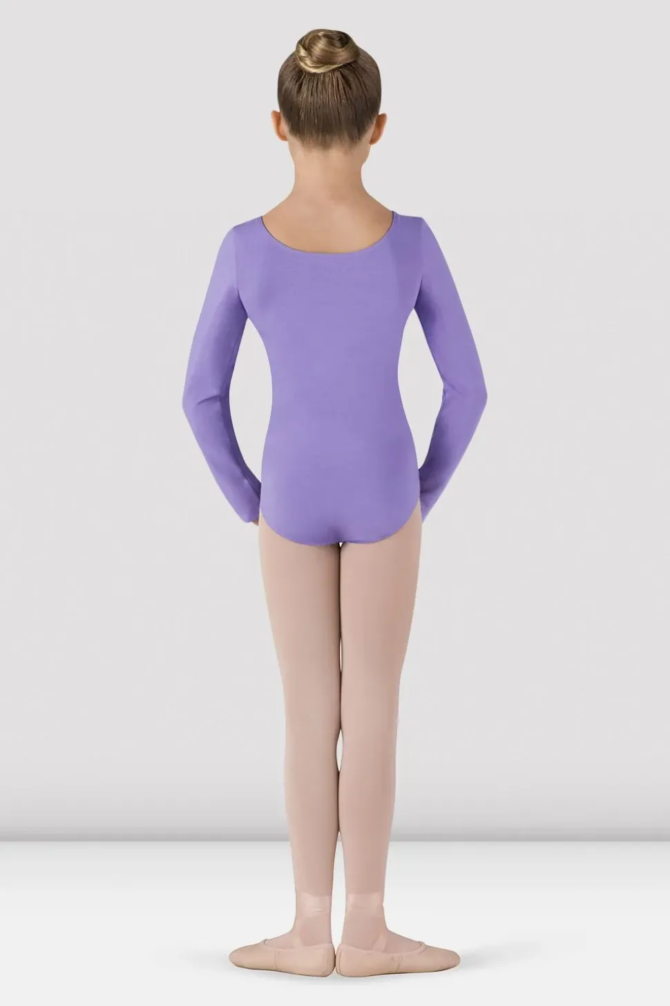 Girls Basic Long Sleeve Leotard