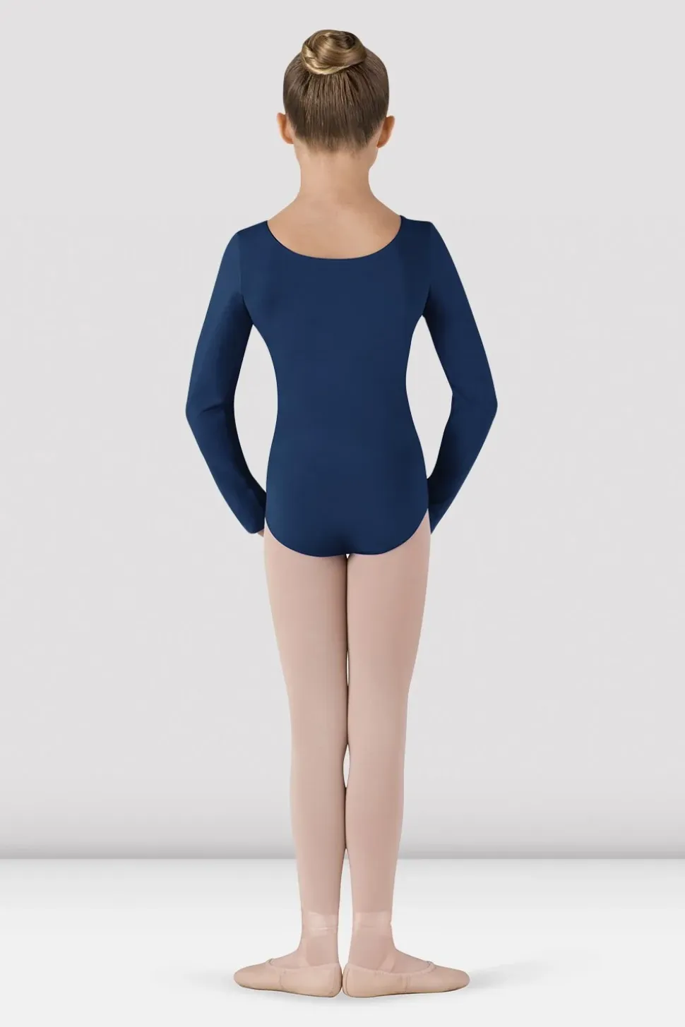 Girls Basic Long Sleeve Leotard