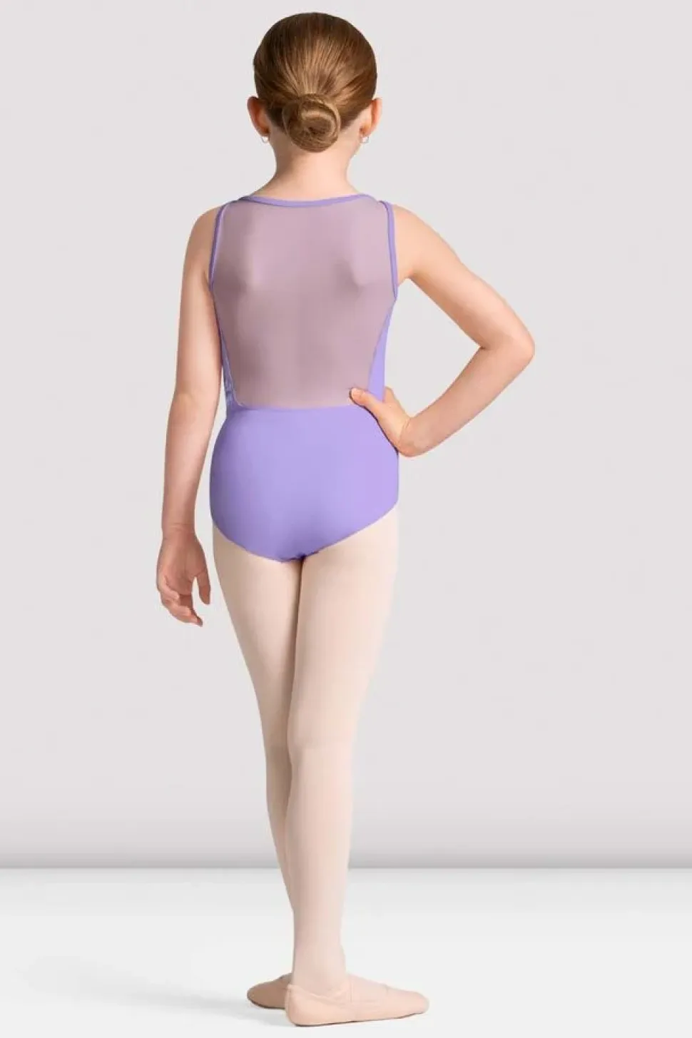 Girls Cara Boat Neck Leotard