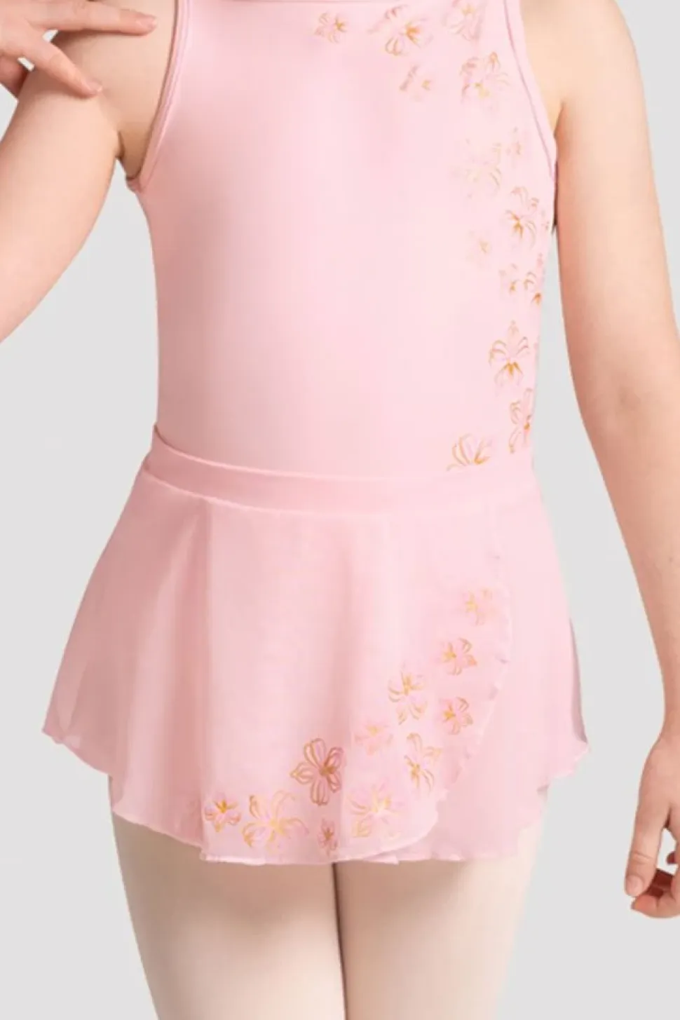 Girls Claire Mesh Wrap Skirt