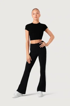 Girls Contrast Flared Legging