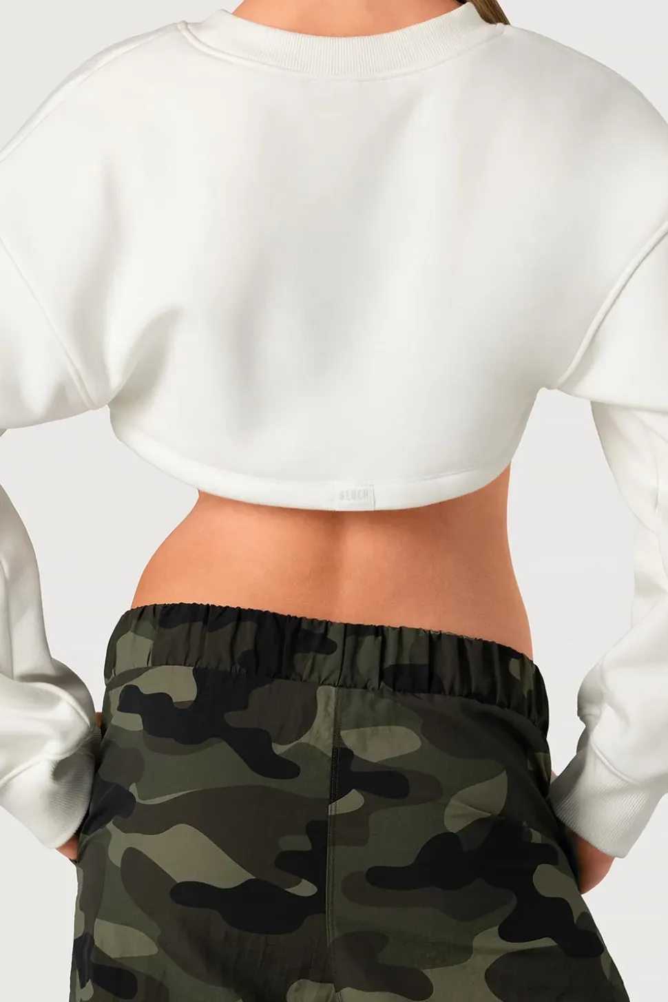 Girls Cropped Bolero Sweat Top