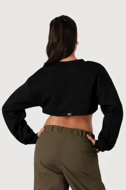 Girls Cropped Bolero Sweat Top