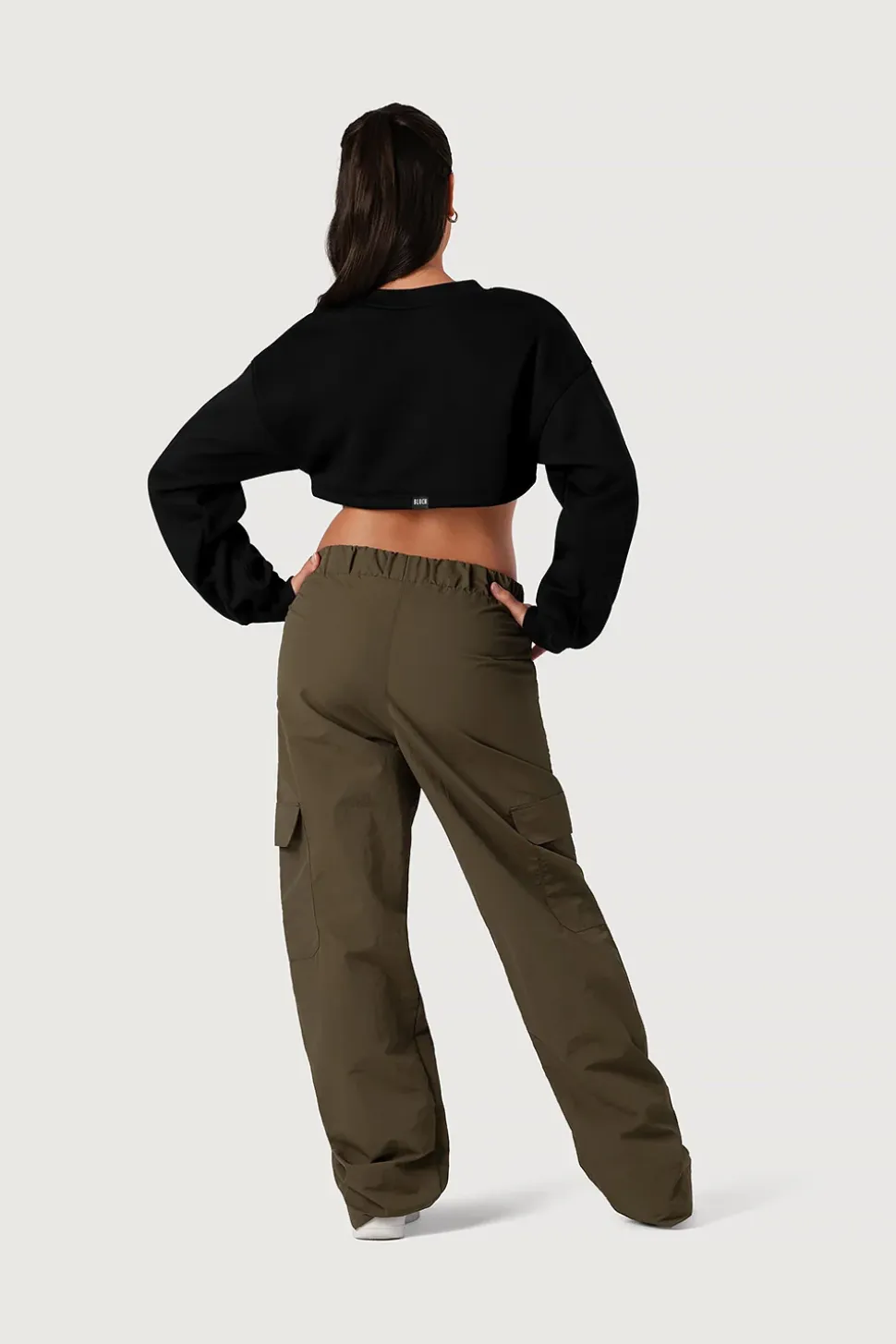 Girls Cropped Bolero Sweat Top