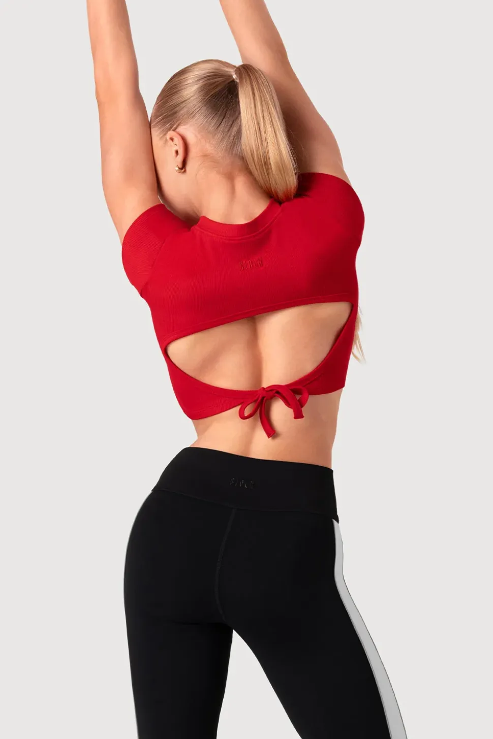 Girls Cut Out Crop Top