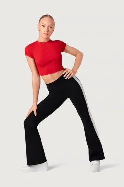 Girls Cut Out Crop Top
