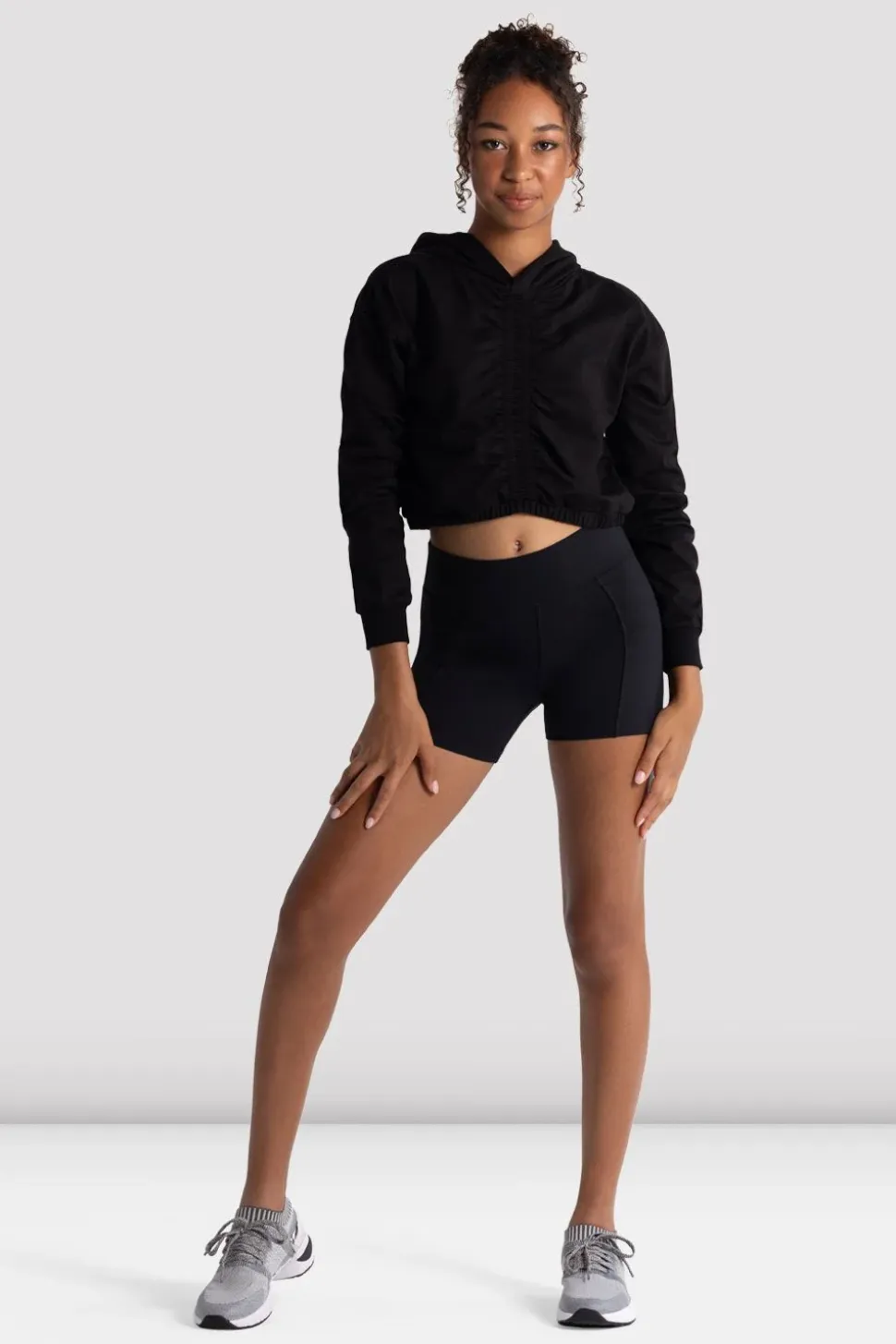 Girls Freestyle Rhythm Cropped Hoodie
