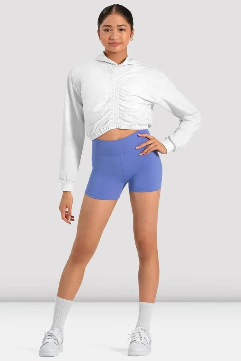 Girls Freestyle Rhythm Cropped Hoodie
