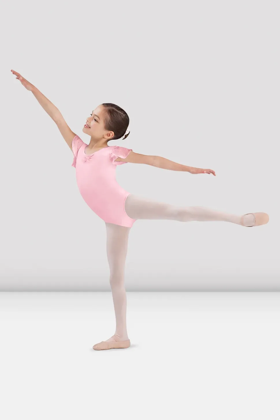 Girls Georgette Sequin Leotard