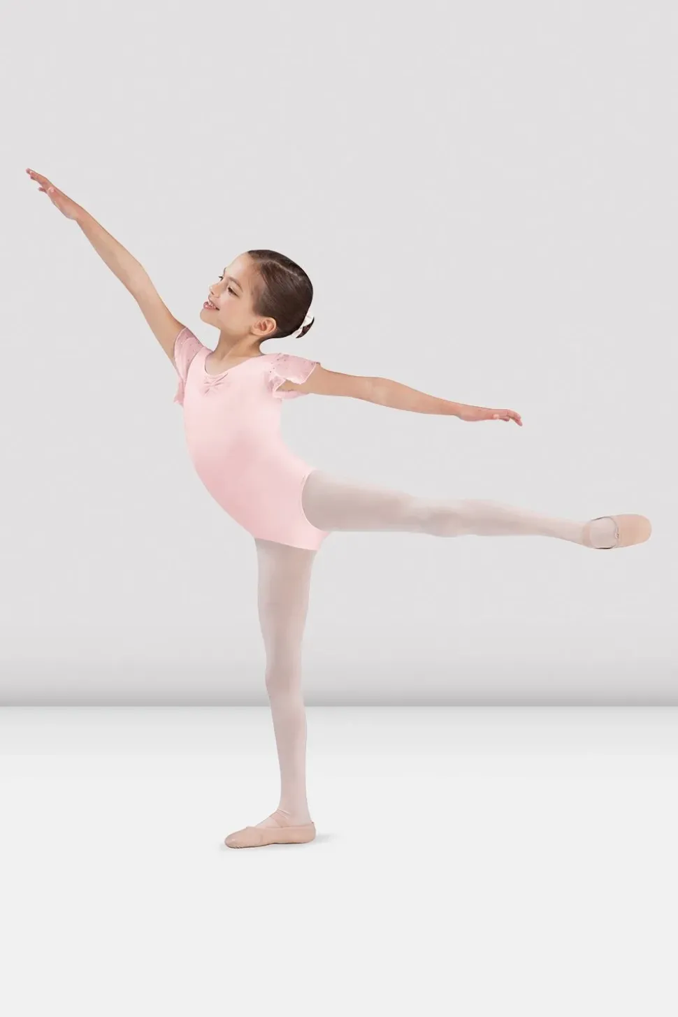 Girls Georgette Sequin Leotard