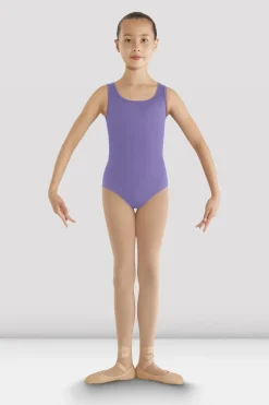 Girls Gladiolus Diamond Back Leotard