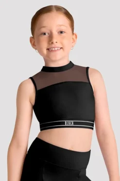 Girls Henny Open Back Crop Top