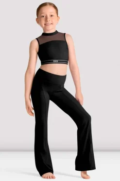 Girls Henny Open Back Crop Top