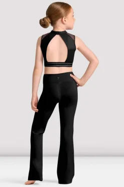 Girls Henny Open Back Crop Top