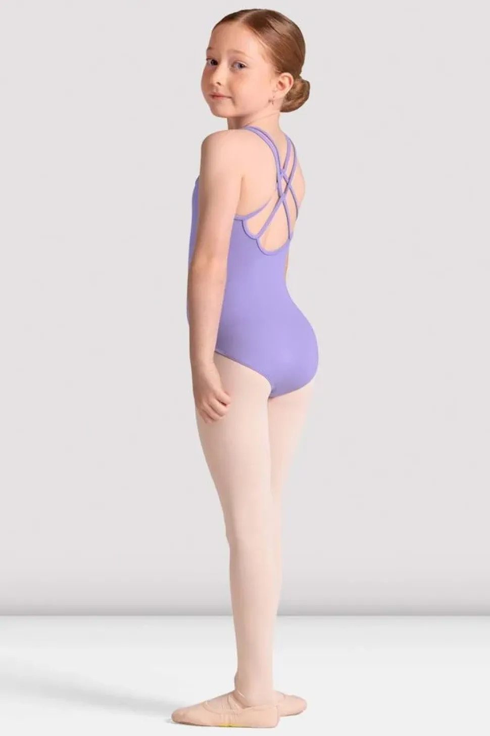 Girls Jade Cross Back Leotard