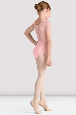 Girls Logan Cap Sleeve Leotard