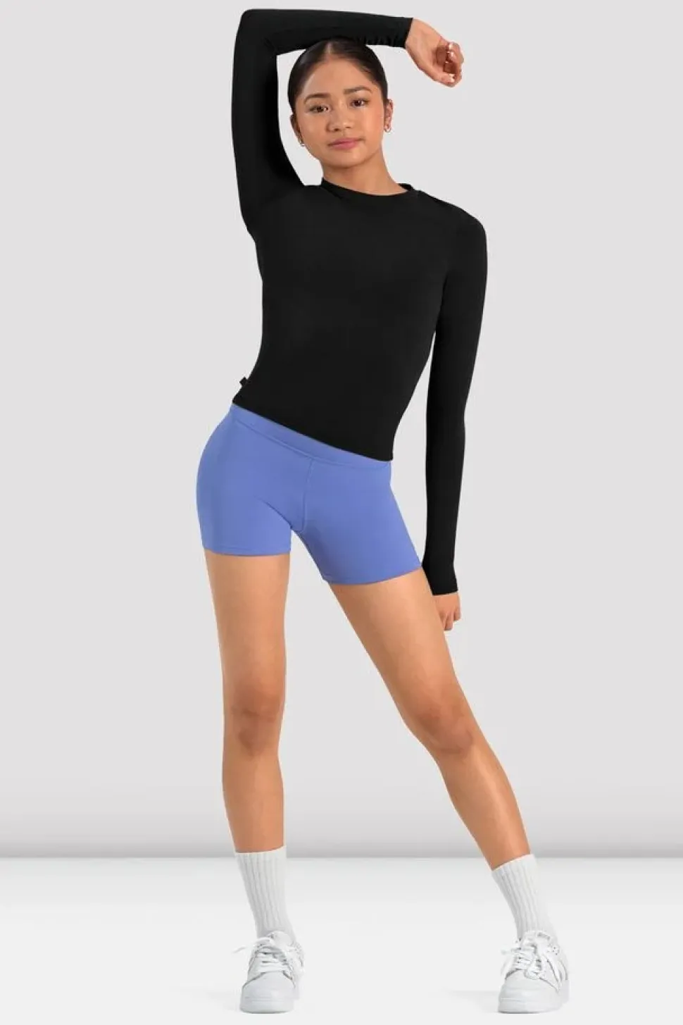 Girls Long Sleeve Fitted Top