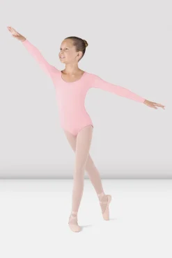 Girls Meglio Long Sleeve Leotard