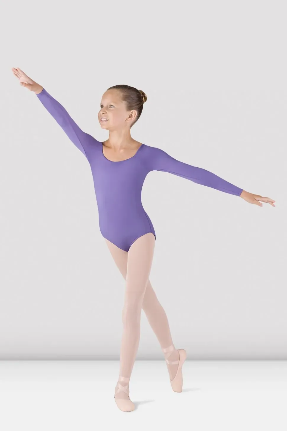 Girls Meglio Long Sleeve Leotard